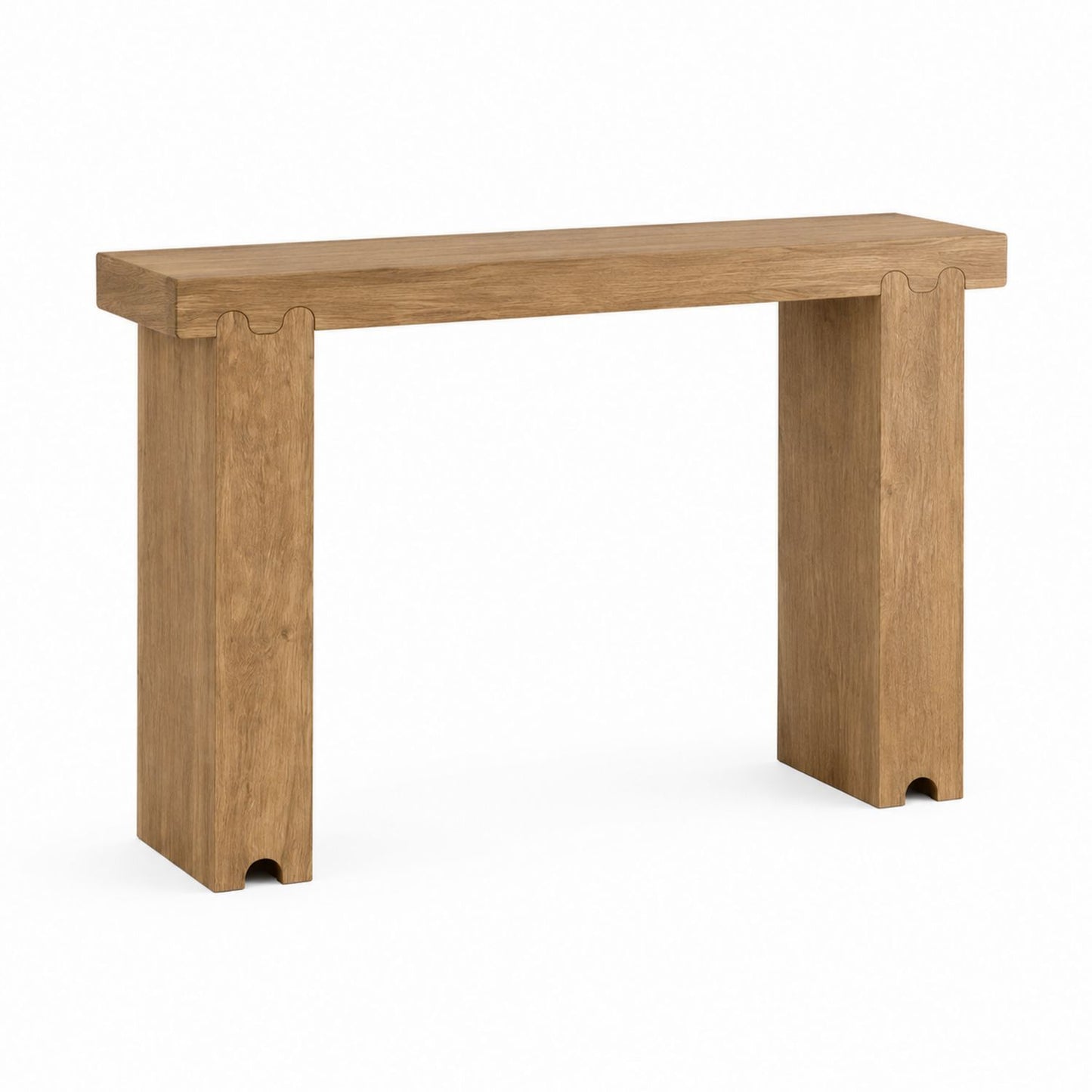 Konsola z drewna dębowego 120cm